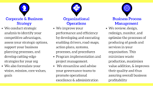 business strategy consulting services